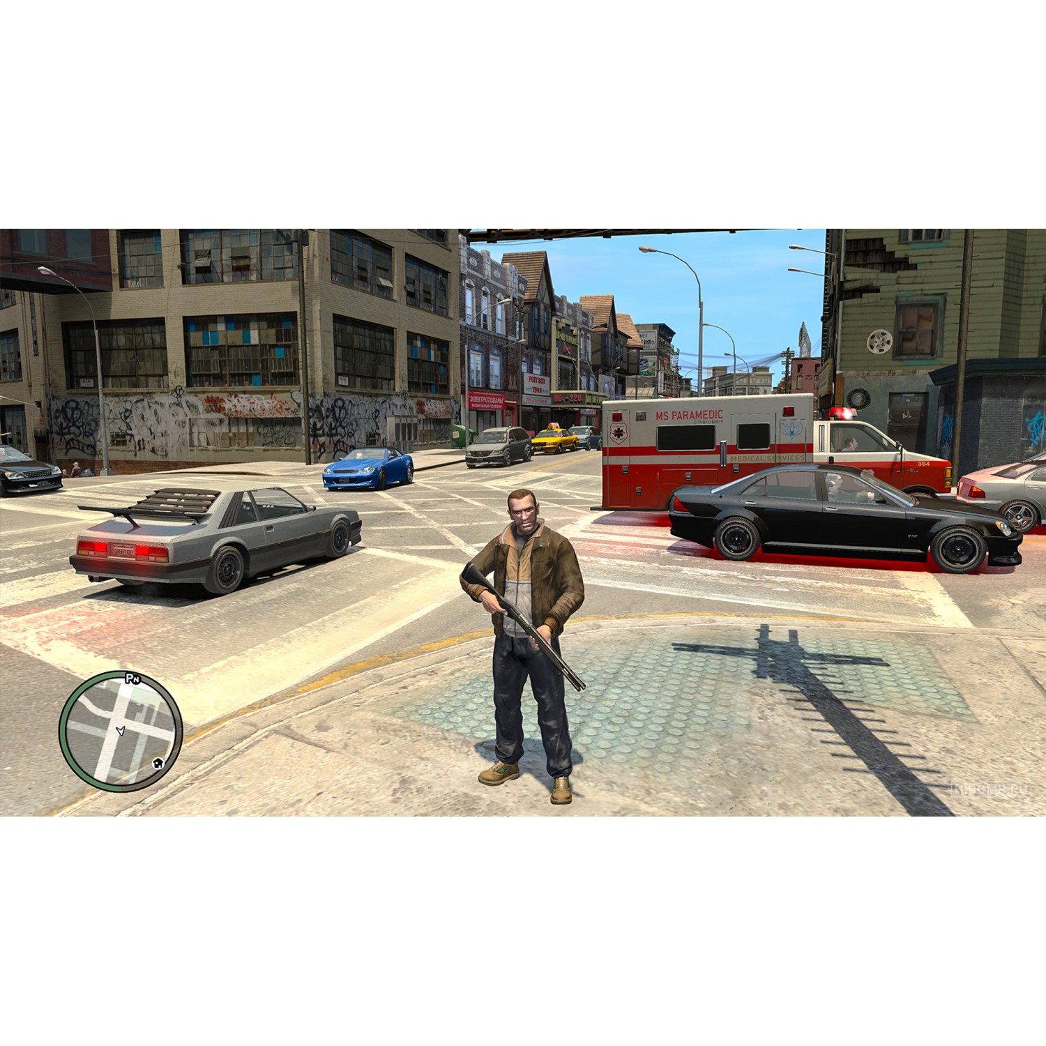 GRAND THEFT AUTO 4 скачать моды, GTA 4 мод на графику